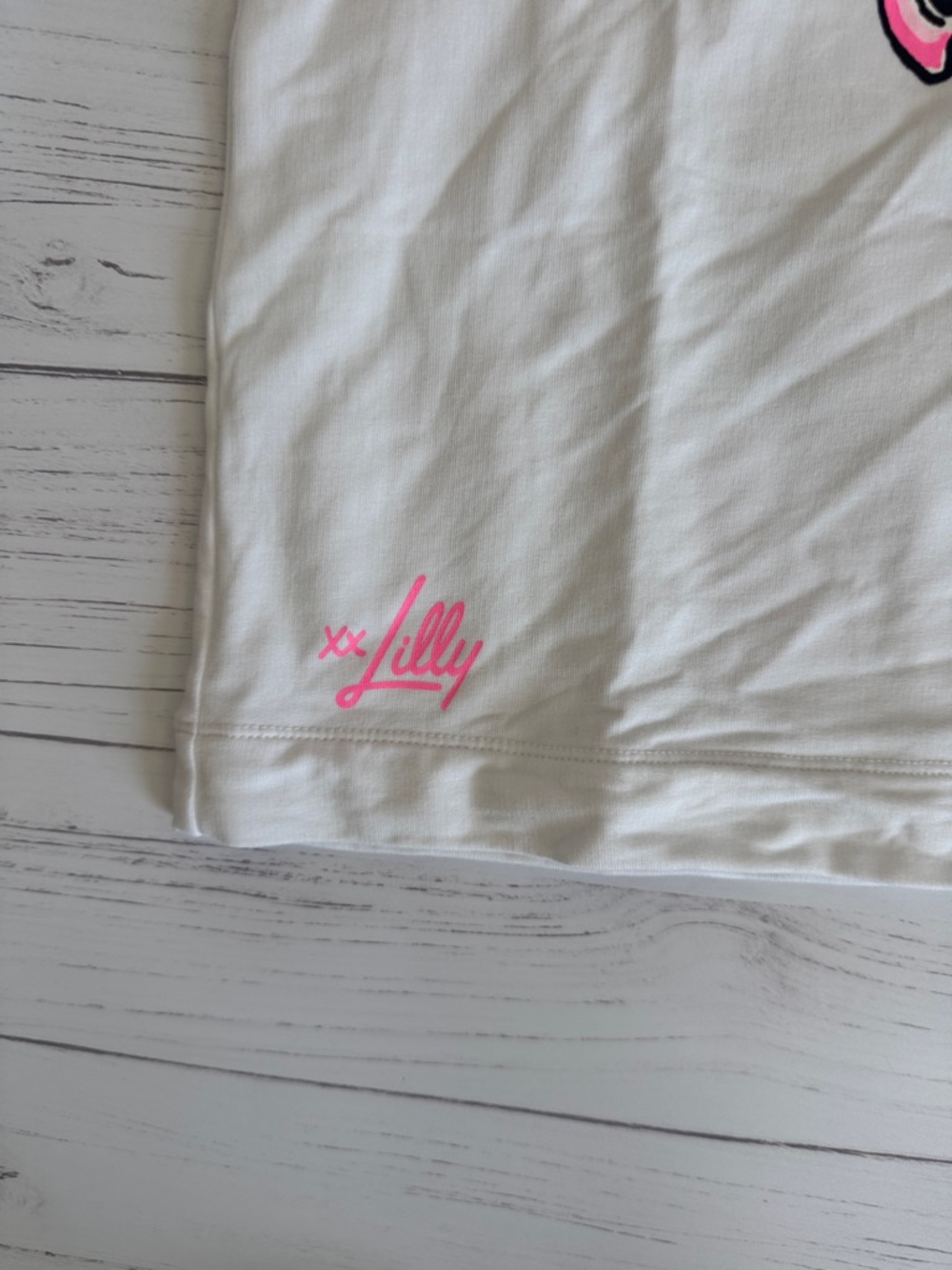 Lilly Pulitzer White Kids' Long-Sleeve Minnie Mouse sweatshirt - Picture 3 of 5